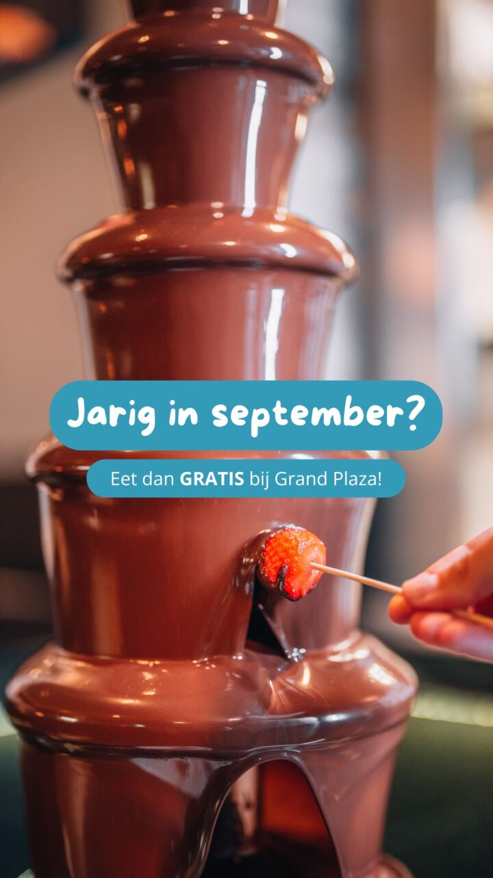 Eet dan GRATIS bij Grand Plaza